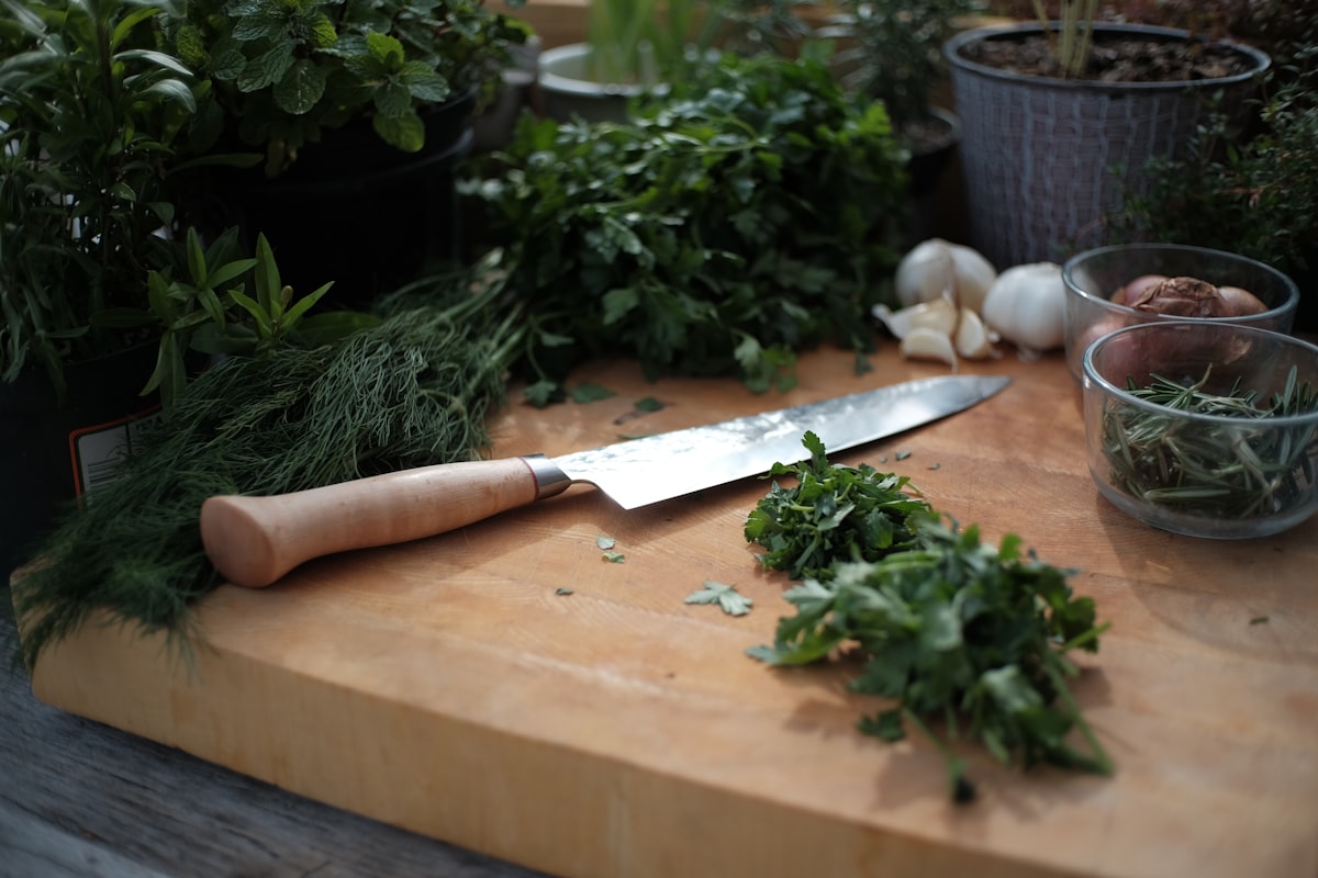 Preparación de ingredientes